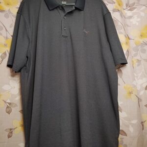 Greg Norman Collection Blue Golf Polo Shirt